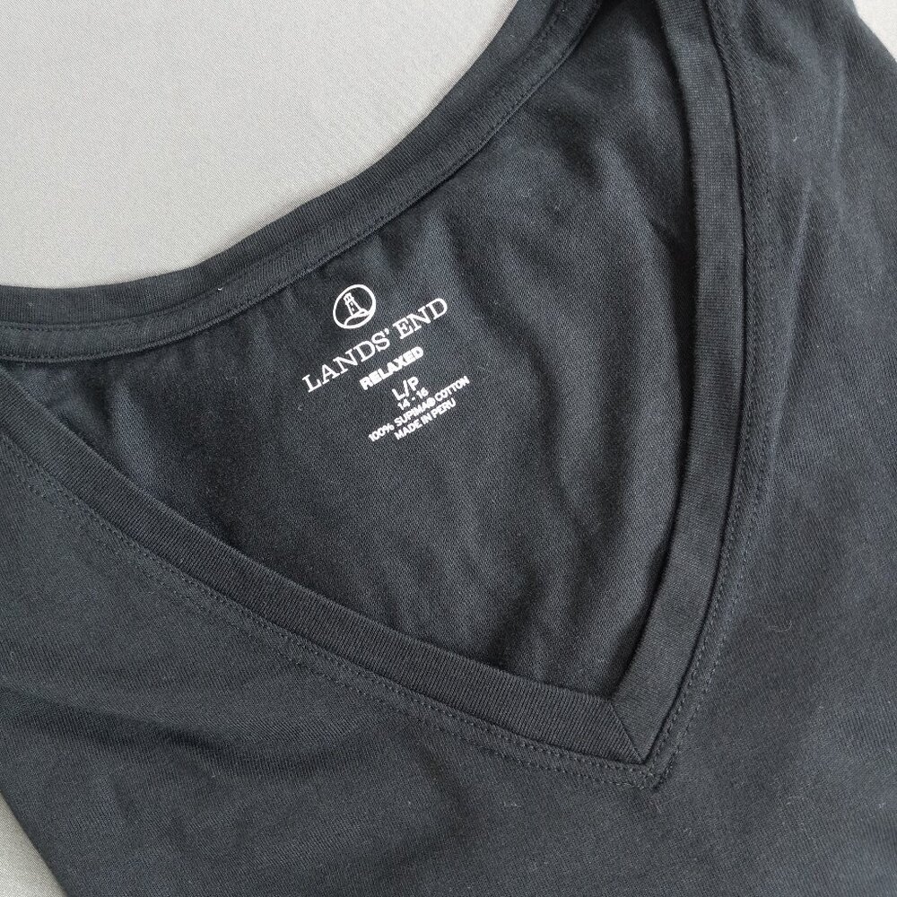 Women's Lands' End 100 % cotton‎ Size L